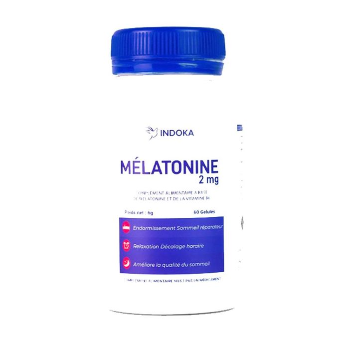 Indoka Melatonine 2mg 60 Gélules