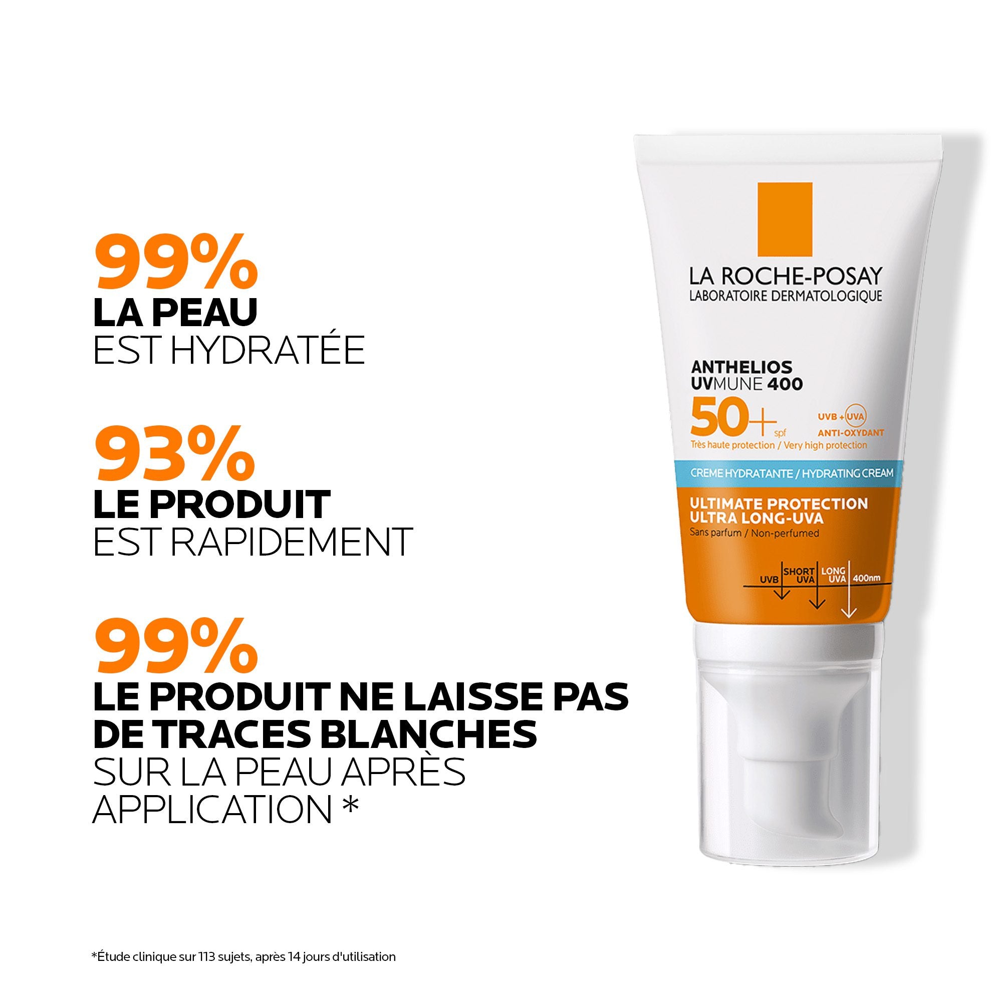 La Roche Posay ANTHELIOS UVMUNE 400CRÈME SOLAIRE SPF50+ | Peau sensible normales à sèches |50ml