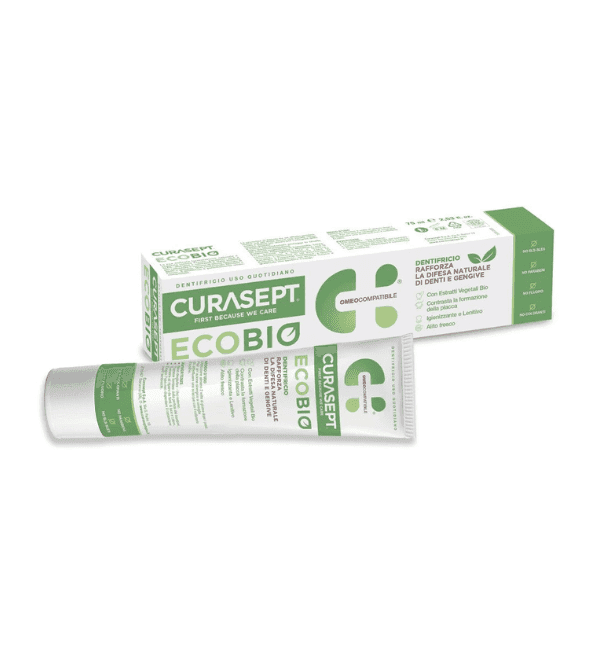 CURASEPT ECOBIO DENTIFRICE 75ML