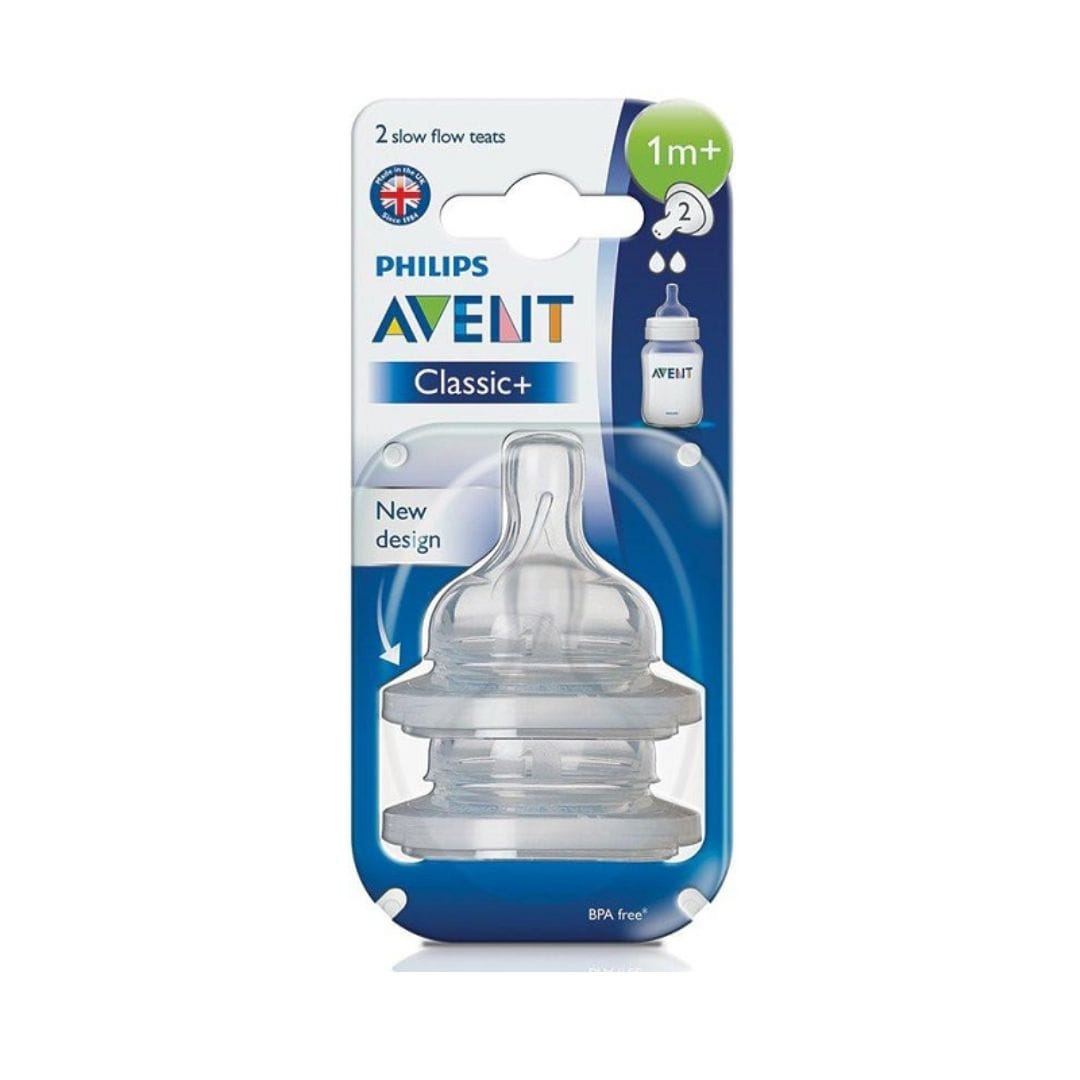 AVENT 2 TETINES- 1M+ / 2T