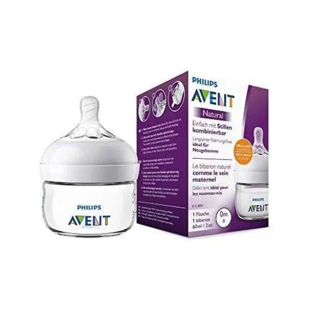 AVENT BIBERON NATURAL 60 ML / 2OZ SINGLE