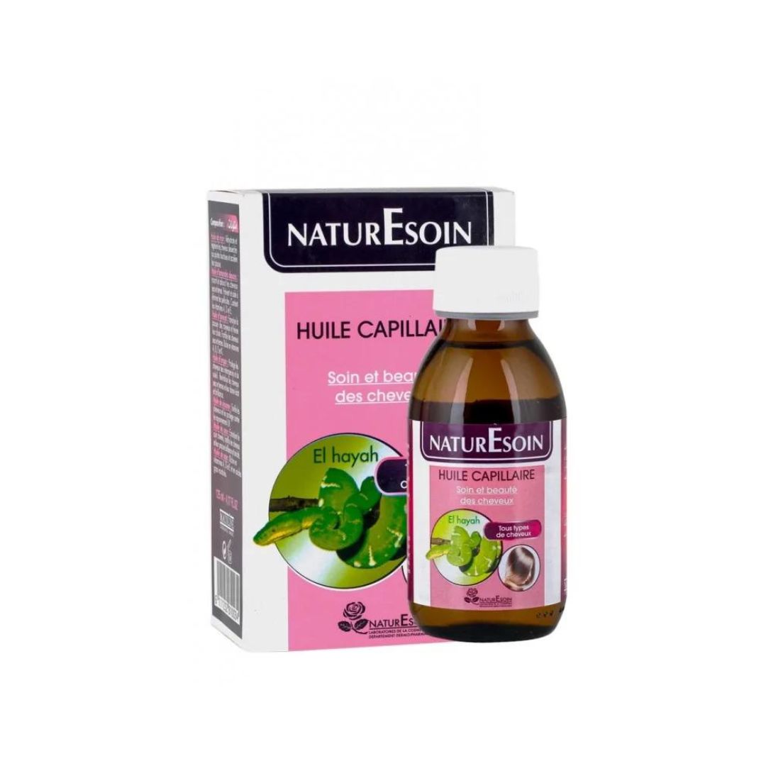 NATURESOIN Huile Capillaire EL hayah –Tous types de cheveux 125ml
