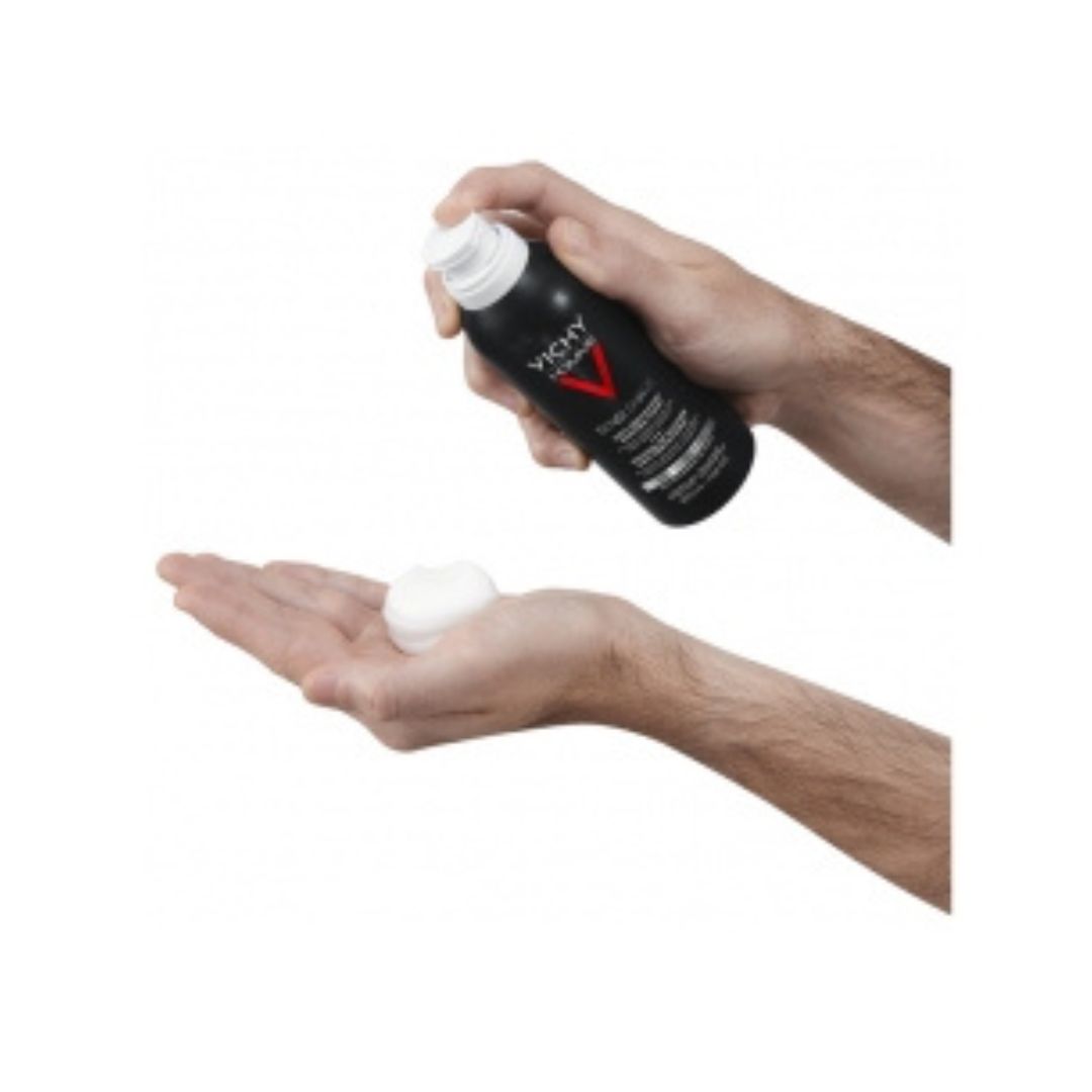 Vichy Homme Mousse à Raser Anti-Irritations Peau Sensible | 200ml