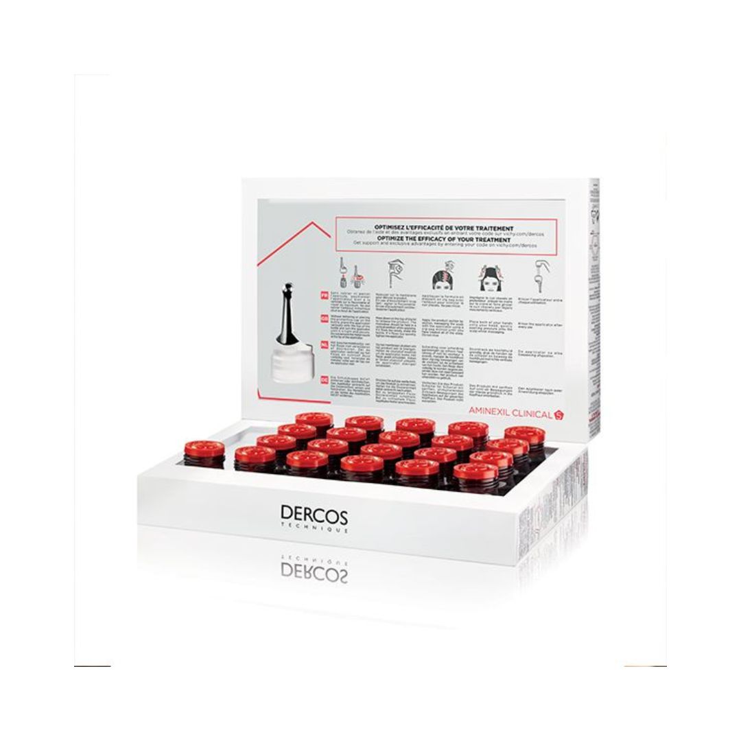 Vichy Dercos Aminexil Clinical Cure Anti-Chute Femmes 21 Ampoules | 21 x 6ml