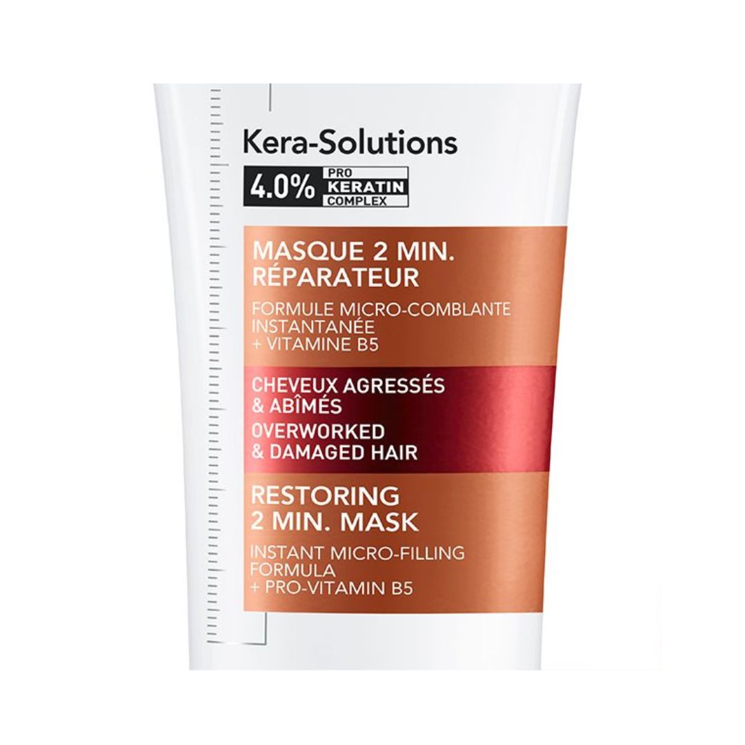 Vichy Dercos Kera-Solutions Masque 2min. Réparateur Cheveux Secs et Abîmés | 200ml