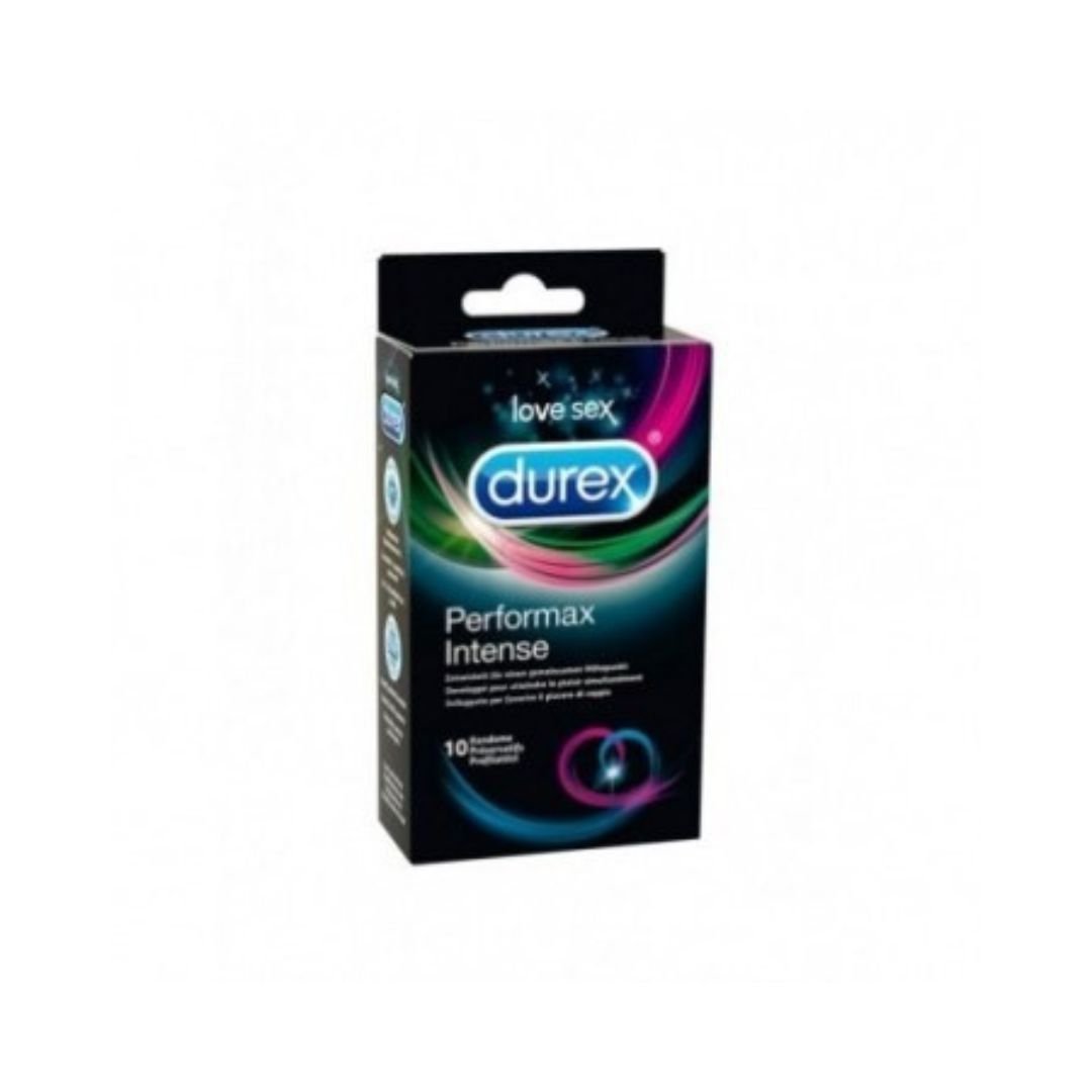 DUREX PRESERVATIF PERFORMAX INTENSE B/10