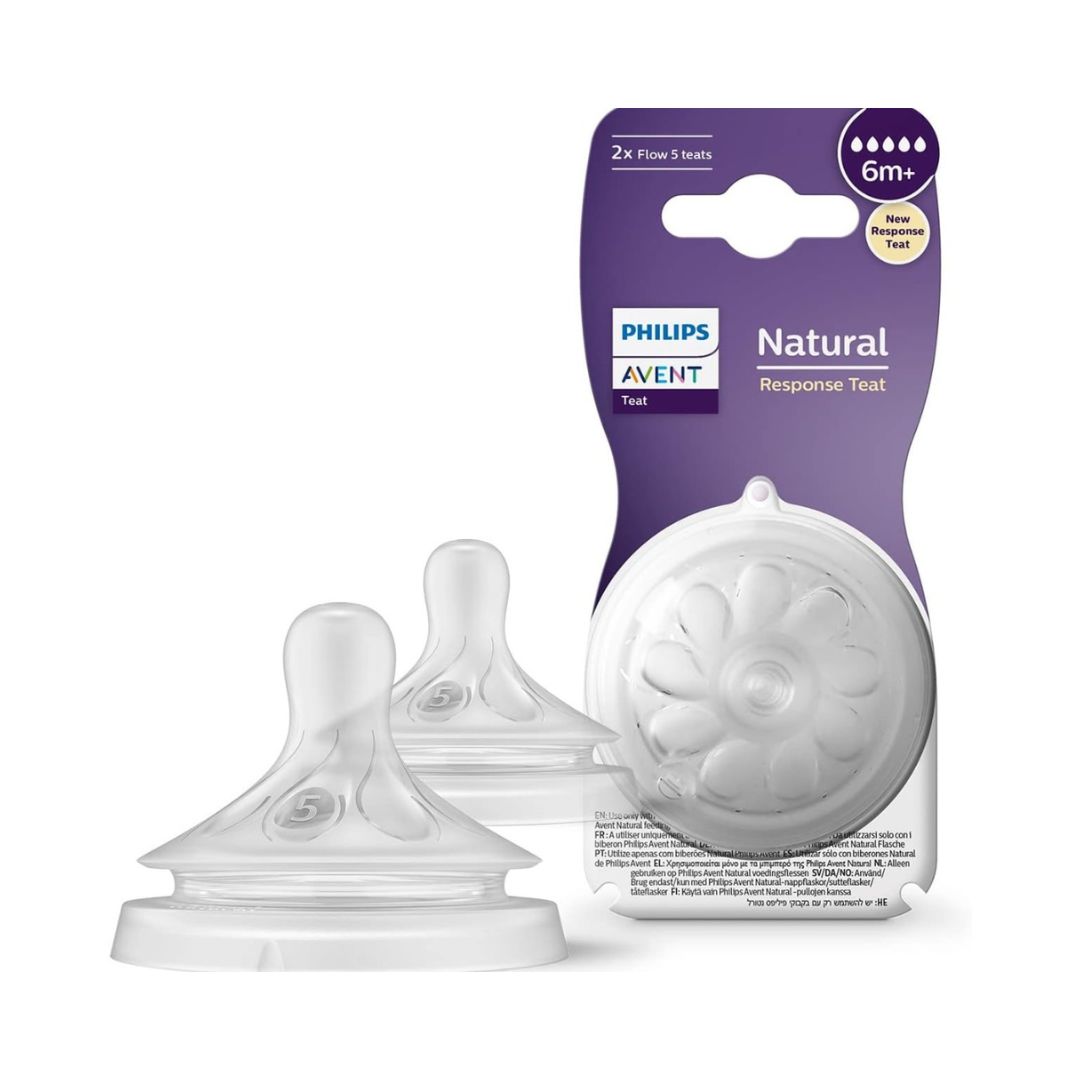 AVENT TETINE NATURAL RESPONSE 6M+ +2 PIECES