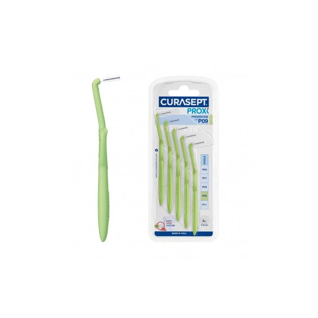 CURASEPT PROXI ANGLE PREVENTION SCOVOLINI P09 VERDE 0,9MM (5 PZ)