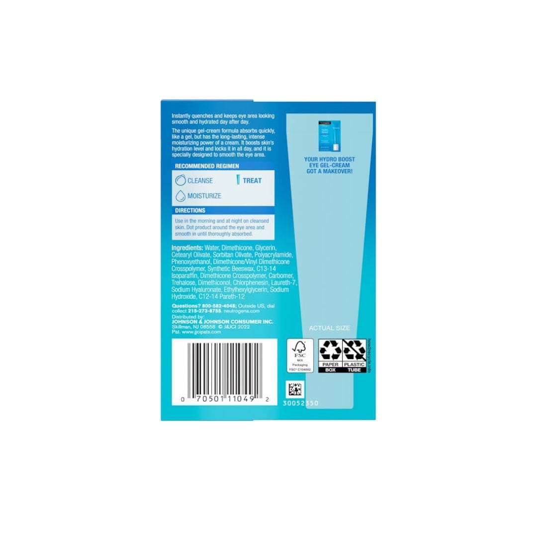 NEUTROGENA HYDROBOOST CONTOUR DES YEUX – 15ml