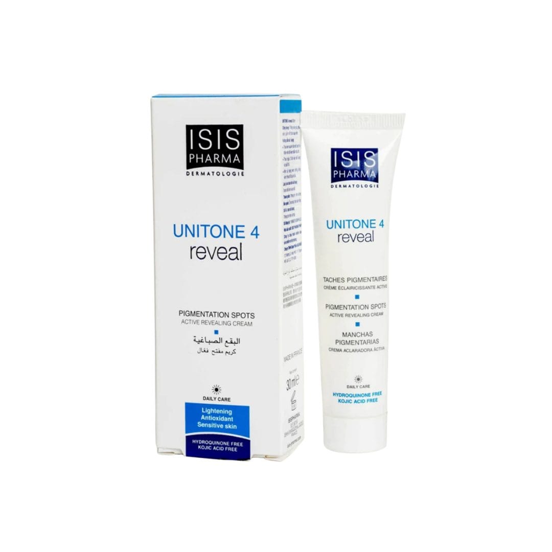 IsisPharma Unitone 4 Reveal – crème éclaircissante active – 30ml