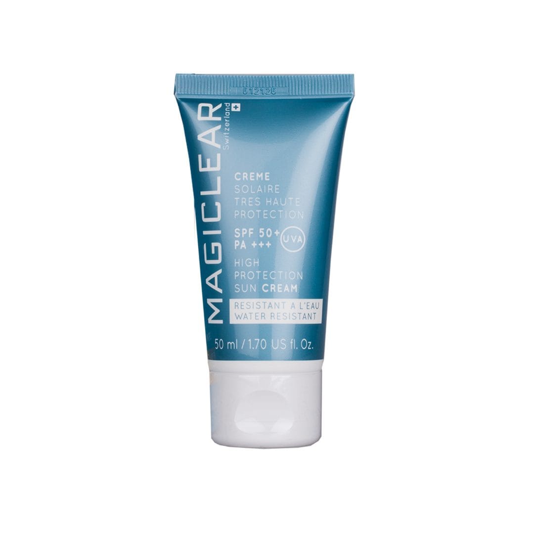 MAGICLEAR Crème Solaire Invisible SPF50+ – Haute Protection Fluide et Antioxydante – 50ml