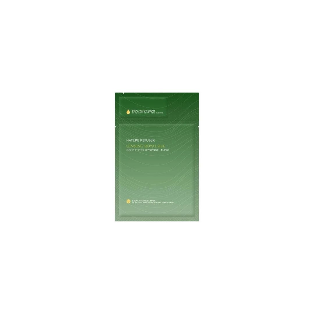 NATURE REPUBLIC GINSENG GOLD SILK 2 STEP HYDROGEL MASK
