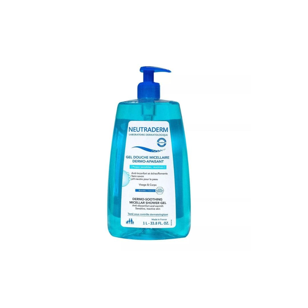 NEUTRADERM GEL DOUCHE MICELLAIRE -POMPE 1L