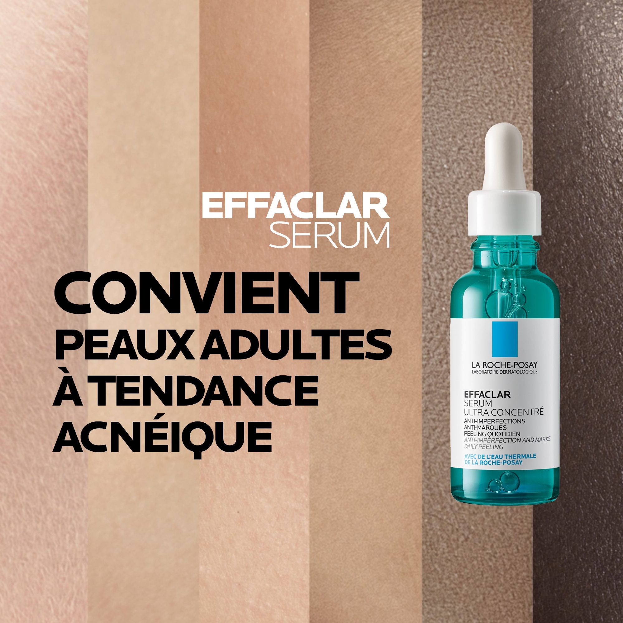 La Roche-Posay Effaclar Sérum à l’acide Salicylique Ultra Concnentré | Peau à tendance acnéique | 30ml