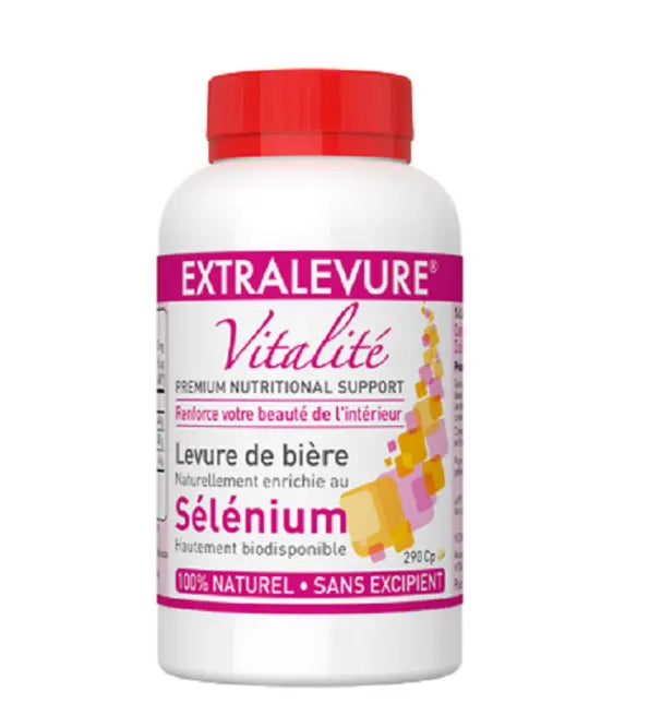 EXTRALEVURE VITALITÉ SÉLÉNIUM 290 COMPRIMÉS