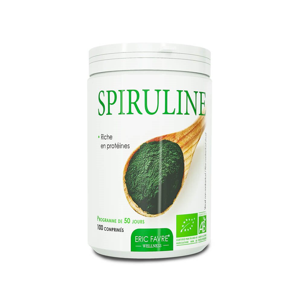 ERIC FAVRE SPIRULINE 100 COMPRIMES