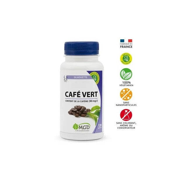 MGD CAFE VERT PILLULIER 120 GÉLULES