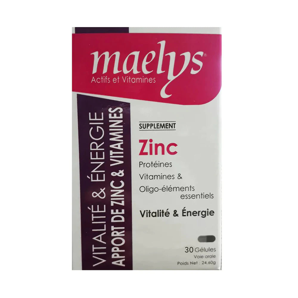 MAELYS ZINC 30 GELULES