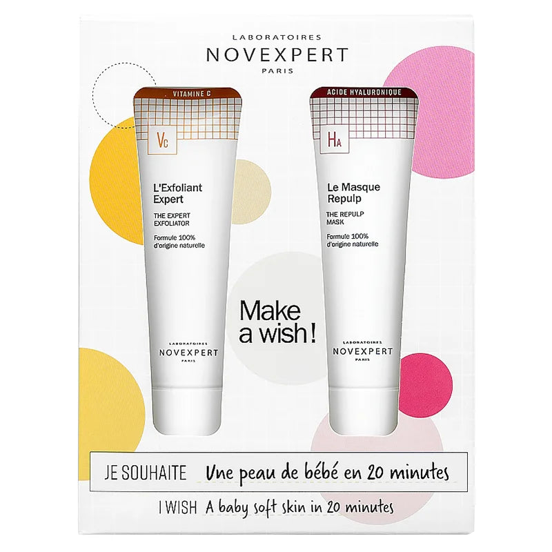 NOVEXPERT COFFRET EXFOLIANT+MASQUE
