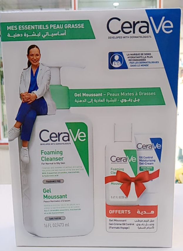 OFFRE CERAVE Mes essentiels Peau Grasse