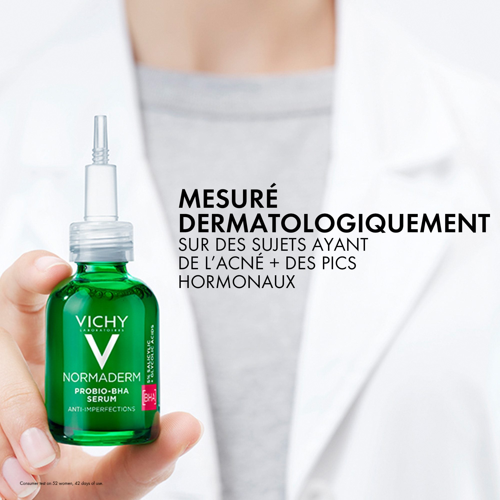 Vichy Normaderm Sérum Anti-Imperfections PROBIO-BHA. Peau Grasse Acnéique | 30ml
