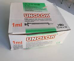 UNOLOK SERINGUE 1ML