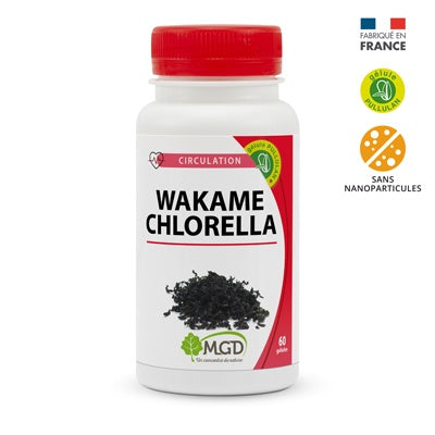 MGD WAKAME+CHLORELA PILLULIER 60 GÉLULES