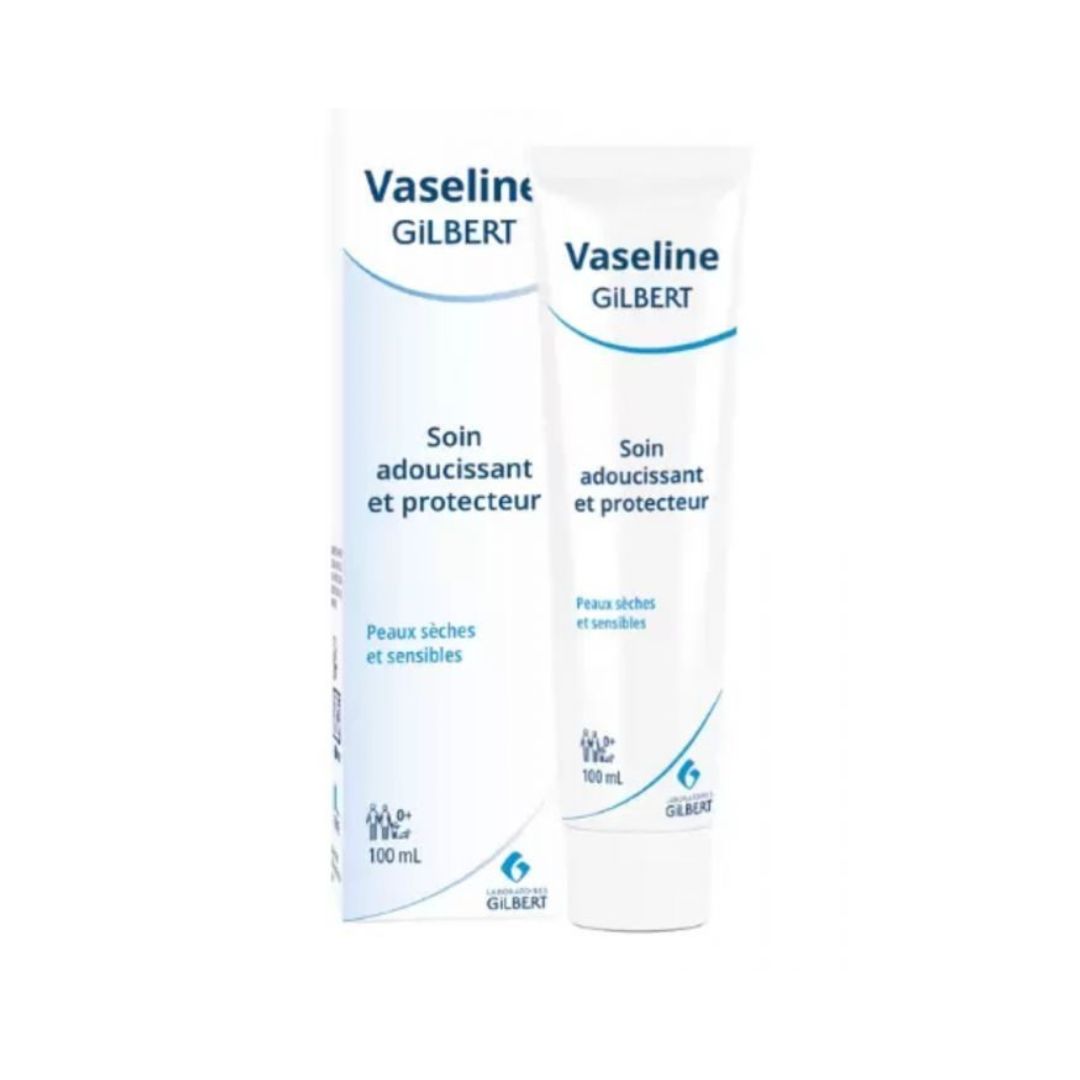 GILBERT VASELINE TUBE 100 ML SOIN ADOUCISSANT ET PROTECTEUR