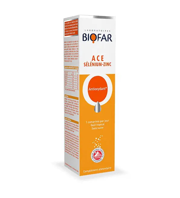 BIOFAR ACE SELENIUM-ZINC 20 COMPRIMÉS