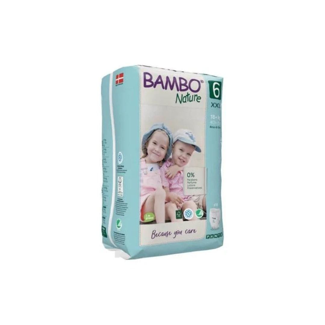 BAMBO NATURE COUCHE T6 ( 18KG+ ) 18 UNITÉS