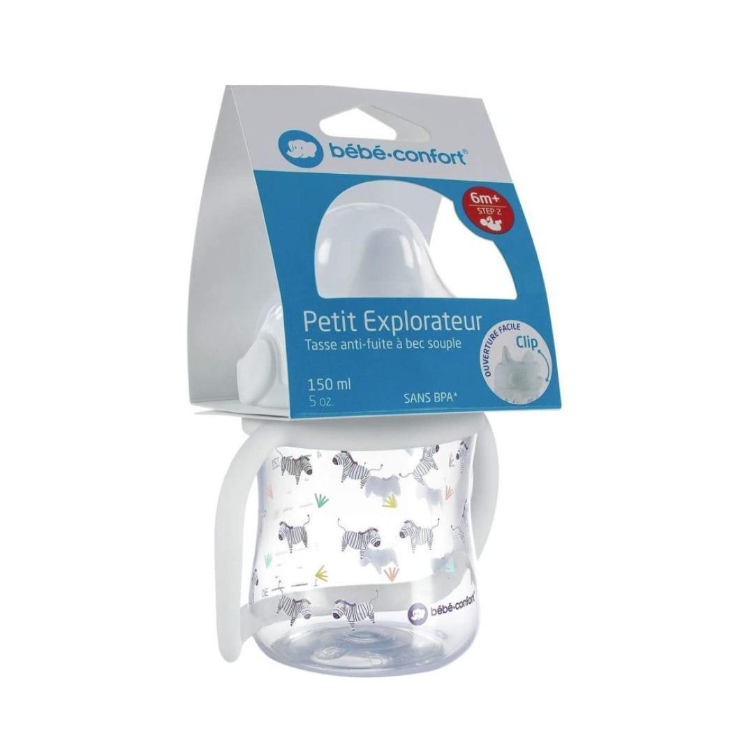 BEBE CONFORT TASSE ANTI FUITE PETIT EXPLORATEUR + 6 MOIS