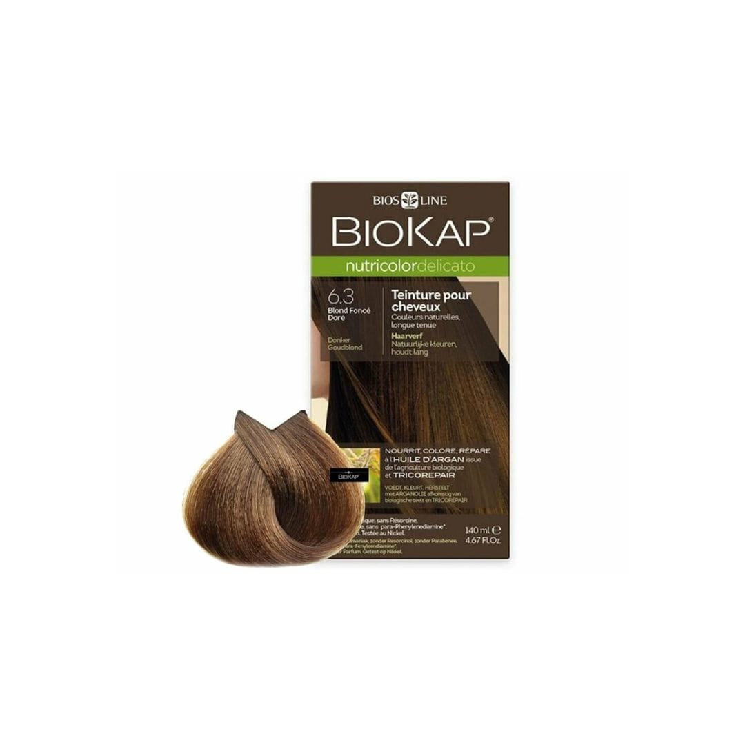 BIOKAP NUTRICOLOR 6.3 BLOND FONCÉ DORÉ