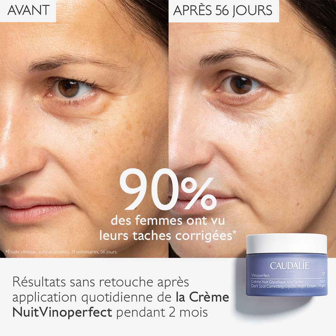 CAUDALIE Vinoperfect Crème Nuit Glycolique 50 mL