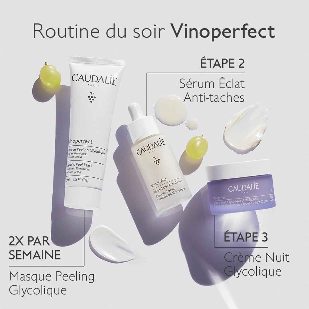 CAUDALIE – Vinoperfect Masque Peeling Glycolique – 75 mL