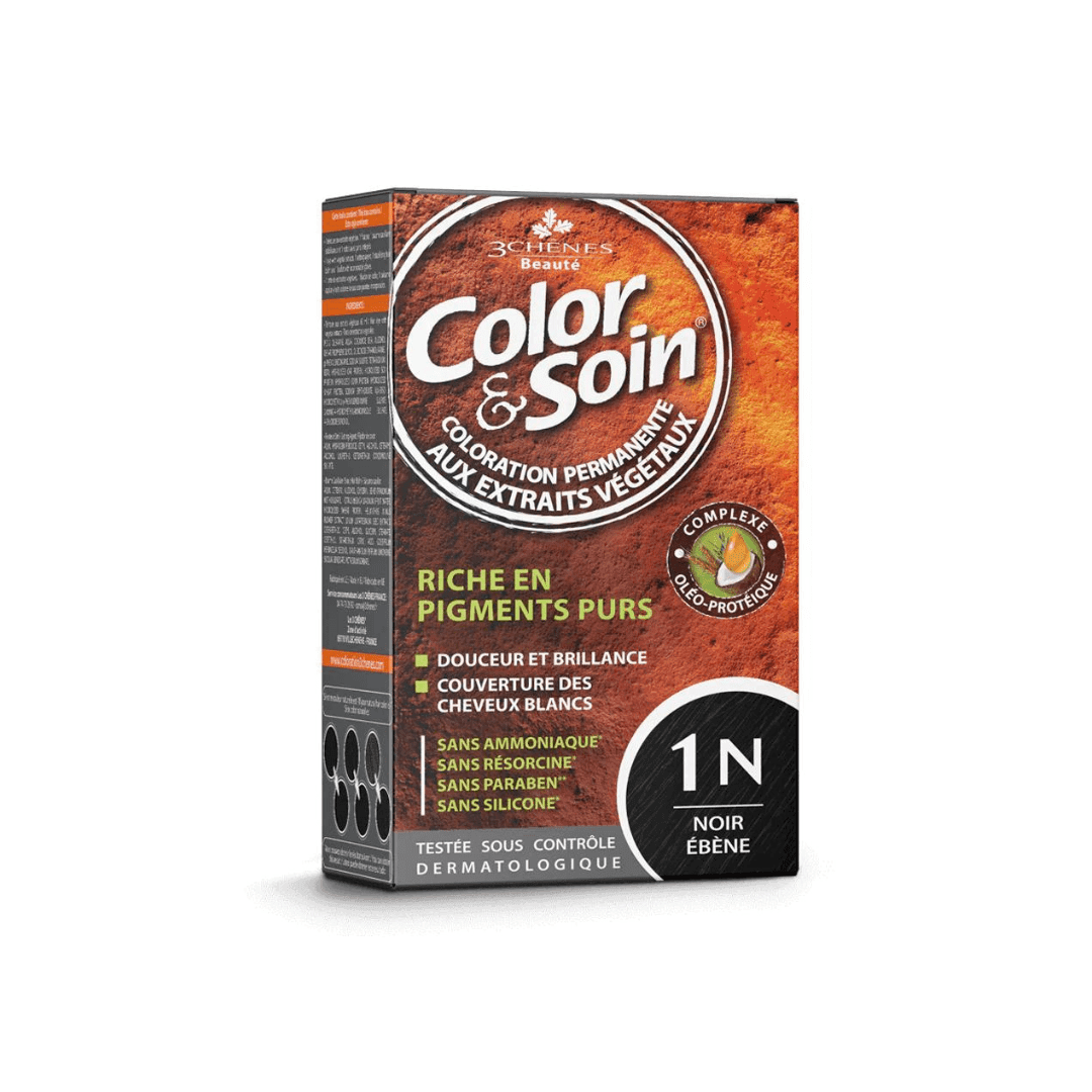 COLOR & SOIN 3 CHENES COLOR&SOIN NOIR EBENE 1N