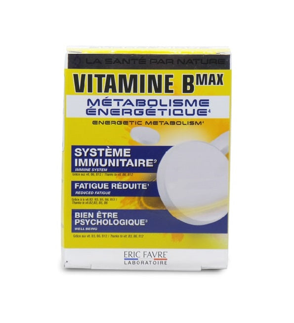 ERIC FAVRE COMPLEXE VITAMINE B MAX 60 COMPRIMES