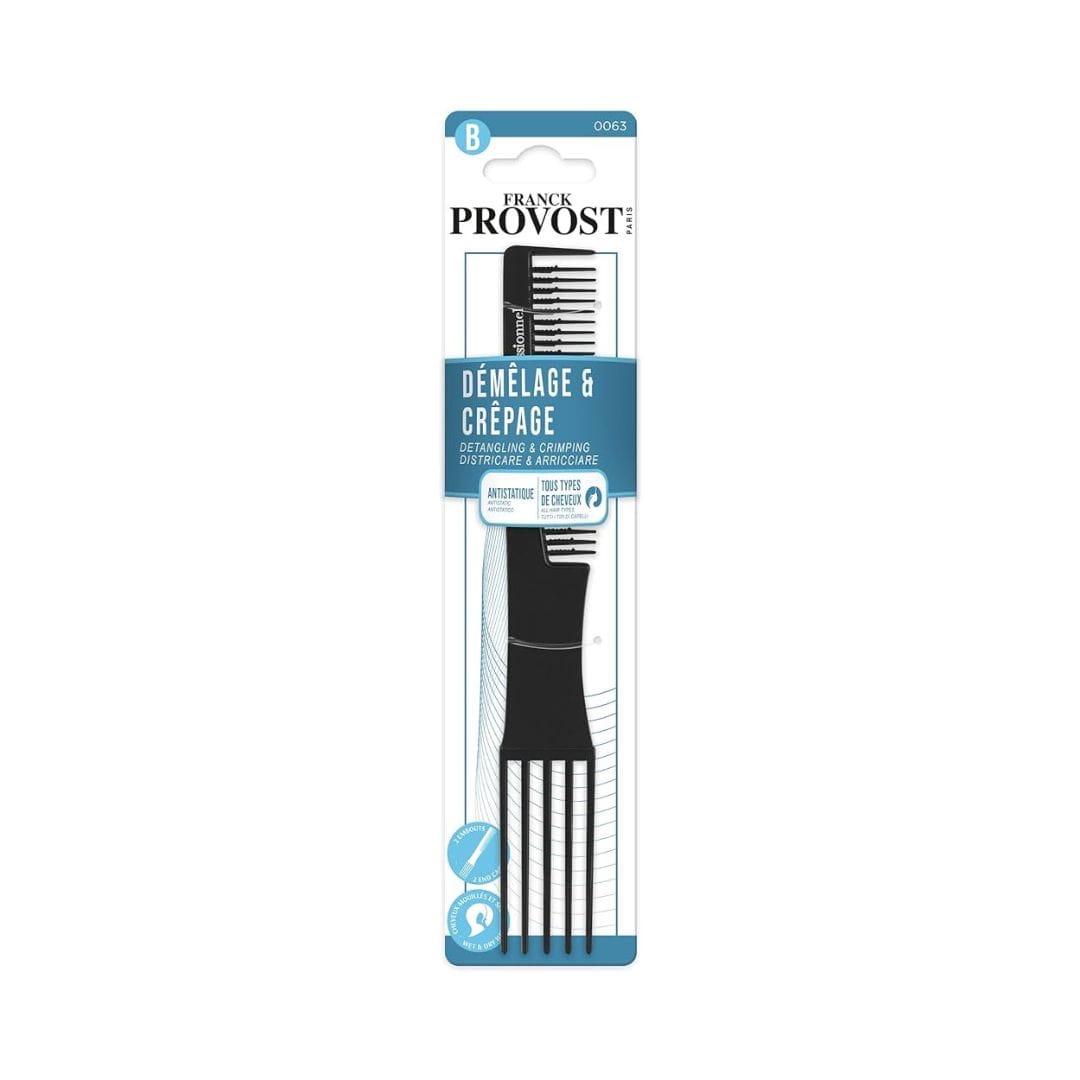 F. PROVOST PEIGNE FOURCHETTE DEMELAGE ET CREPAGE DBLE EMBOUT