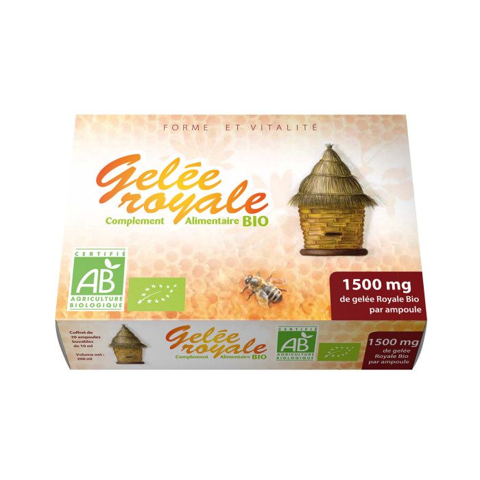 GPH GELEE ROYALE BIO 1500 MG 20 AMPOULES