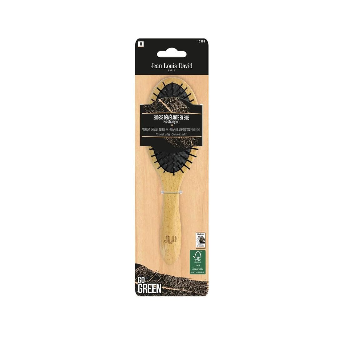 JEAN LOUIS DAVID – BROSSE DEMELANTE BOIS PICOTS NYLON FEELING WOOD