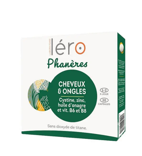 LERO PHANÈRES 30 CAPSULES