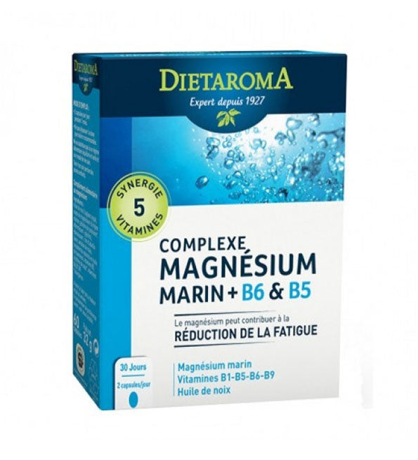 DIETAROMA MAGHESIUM MARIN B6+B5 60 CAPSULES