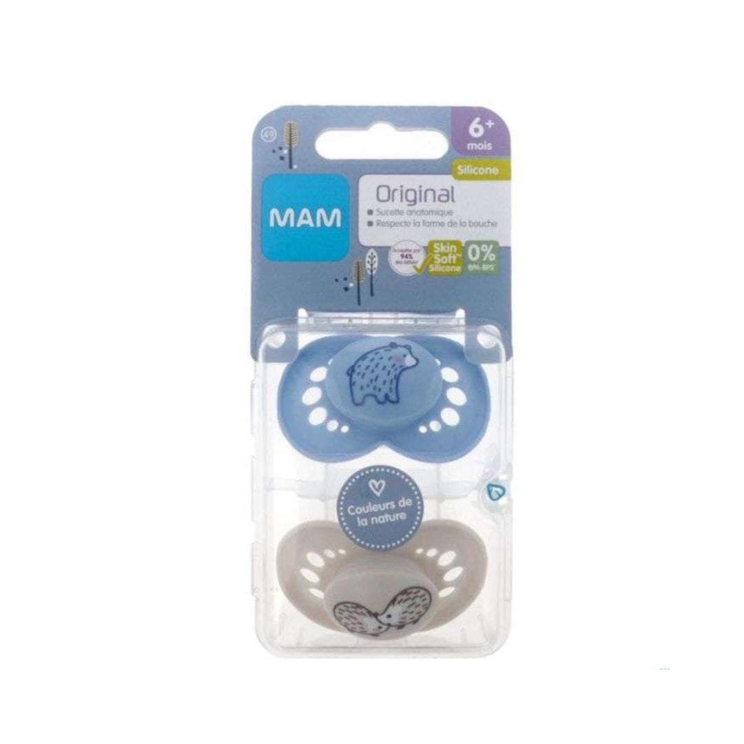 MAM SUCETTES X2 ORIGINAL +6M