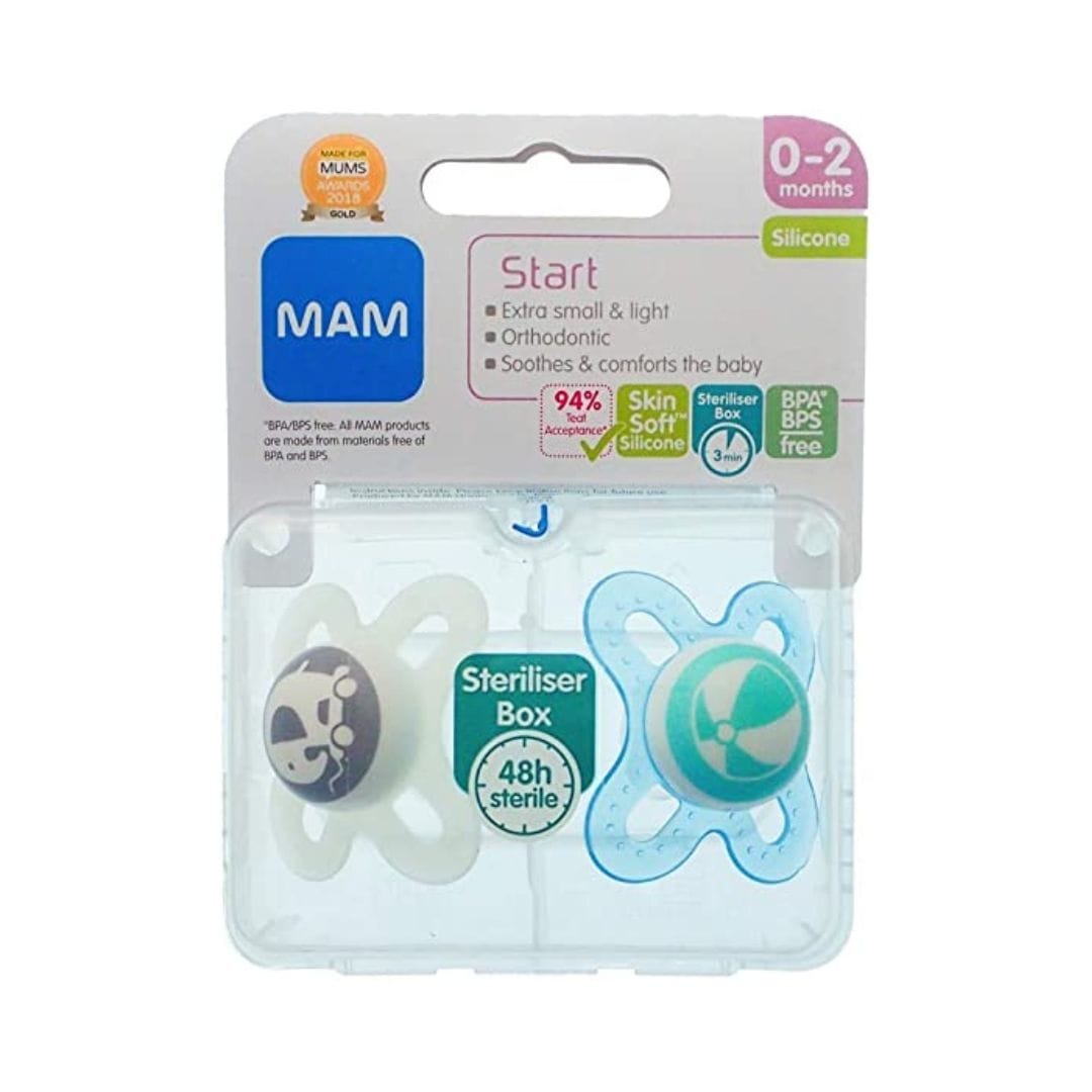 MAM SUCETTES X2 START 0-2M