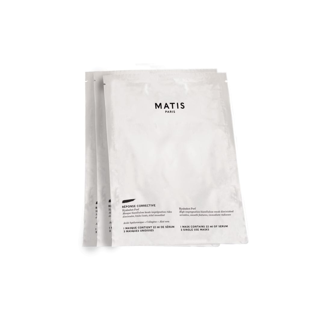 MATIS – Hyalushot – PERF- Masque biocellulose visage, traits lissés54ML