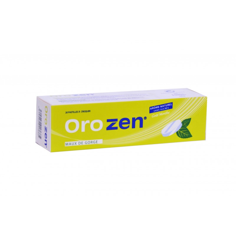 OROZEN CP A CROQUER B 20 PASTILLES