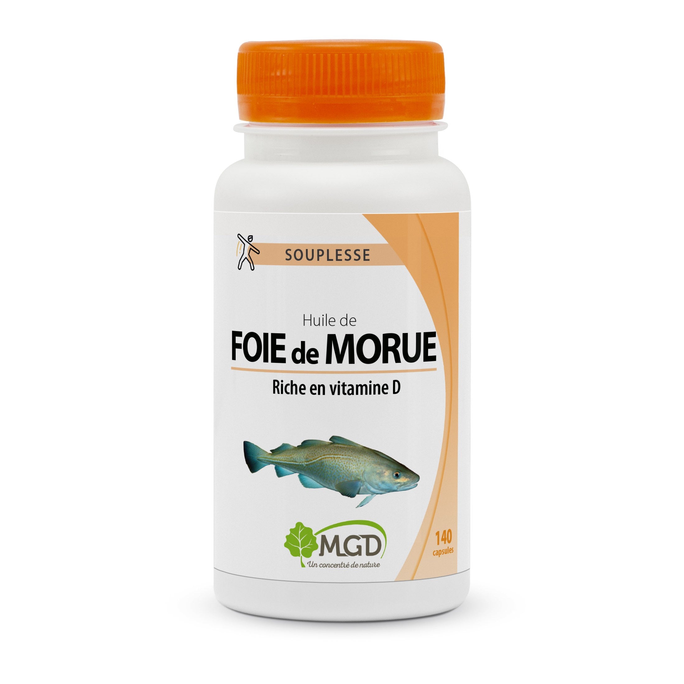 MGD FOIE DE MORUE 140 CAPSULES