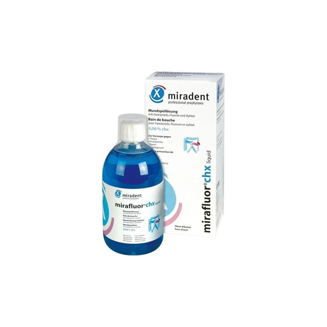 MIRADENT MIRAFLUOR CHX BAIN DE BOUCHE-