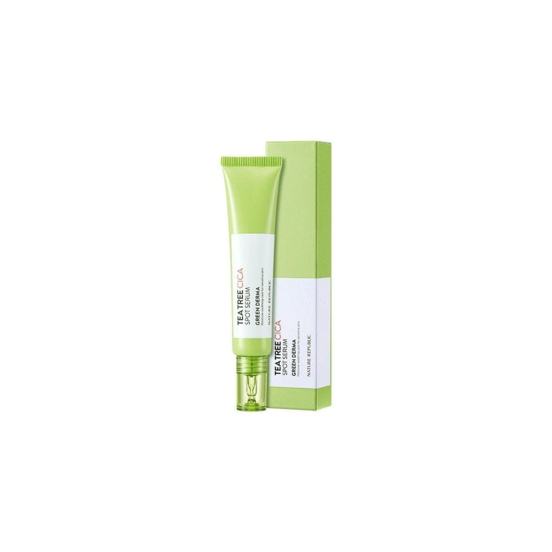 NATURE REPUBLIC GREEN DERMA TEA TREE CICA SPOT SERUM