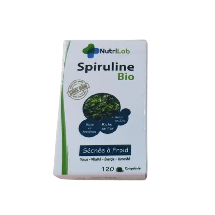 NUTRILAB SPIRULINE 100 COMPRIMÉS