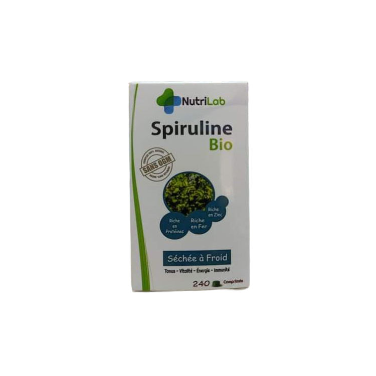 NUTRILAB SPIRULINE 240 COMPRIMÉS